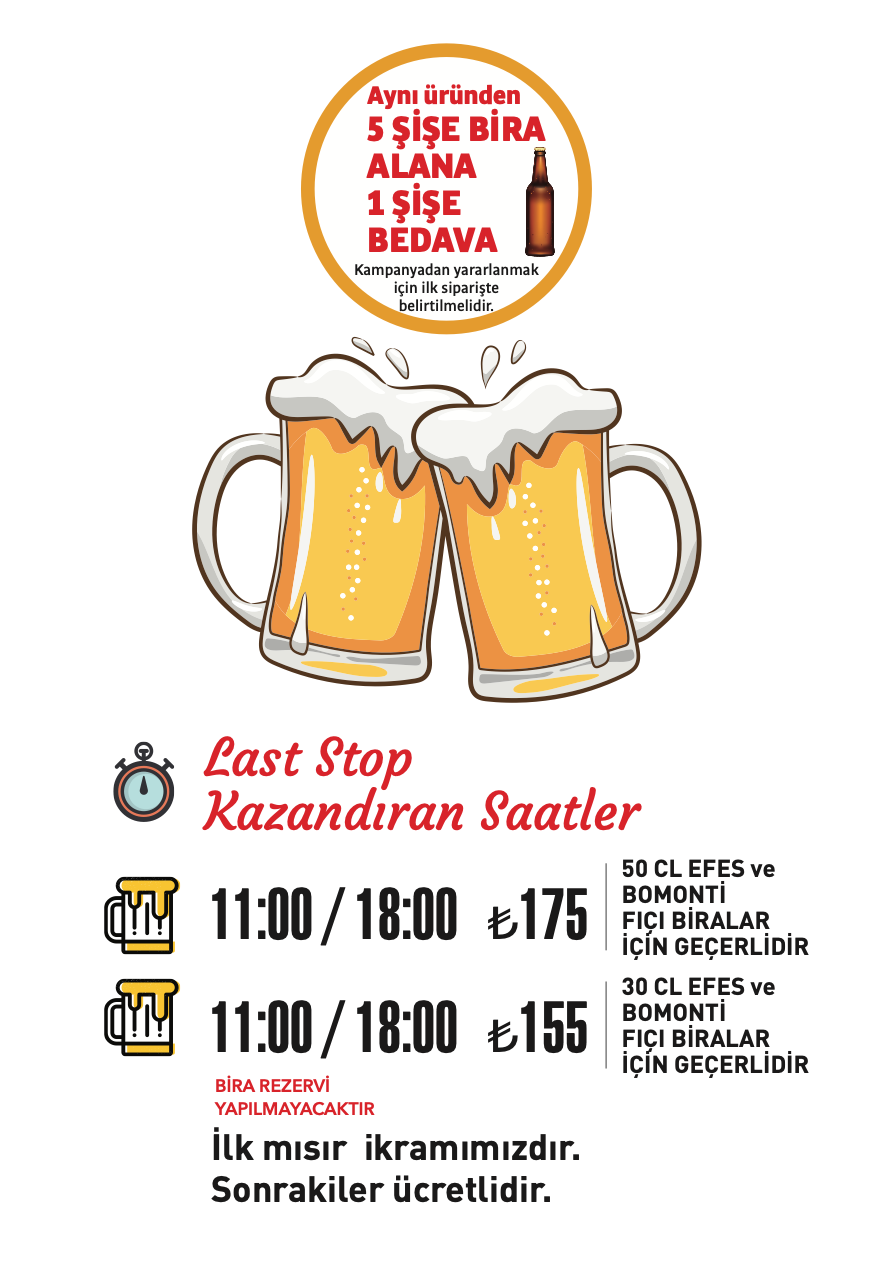 Last Stop Menü 12